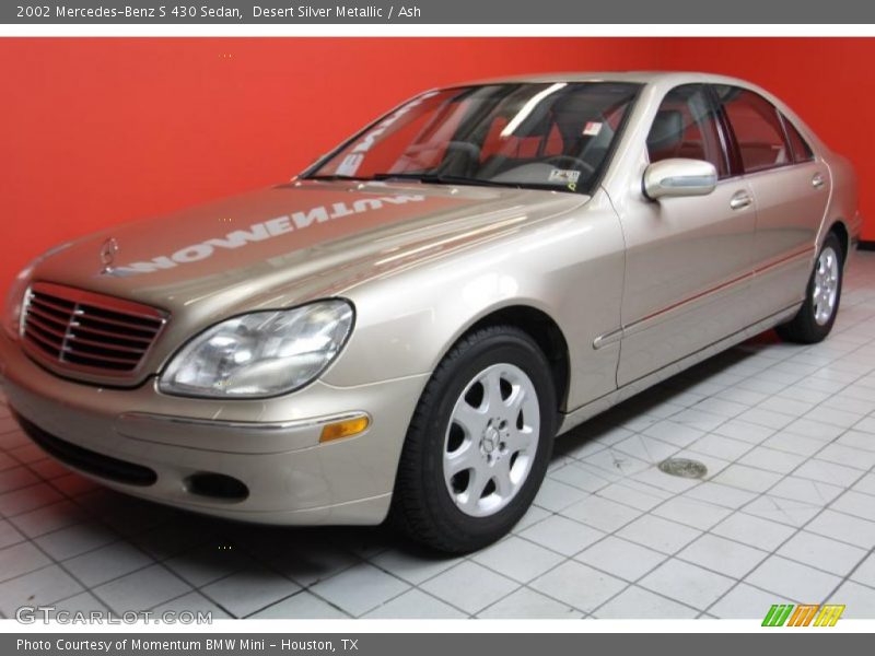Desert Silver Metallic / Ash 2002 Mercedes-Benz S 430 Sedan