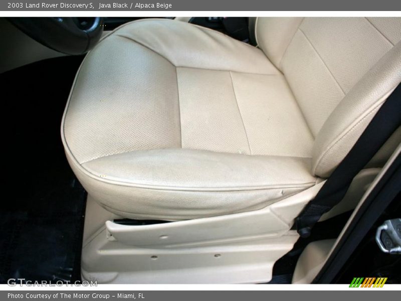 Java Black / Alpaca Beige 2003 Land Rover Discovery S
