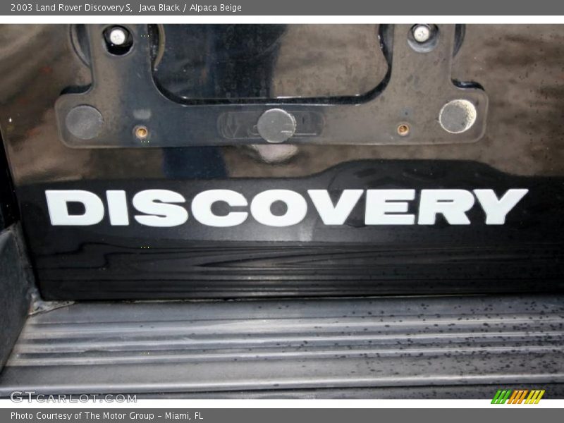 Java Black / Alpaca Beige 2003 Land Rover Discovery S