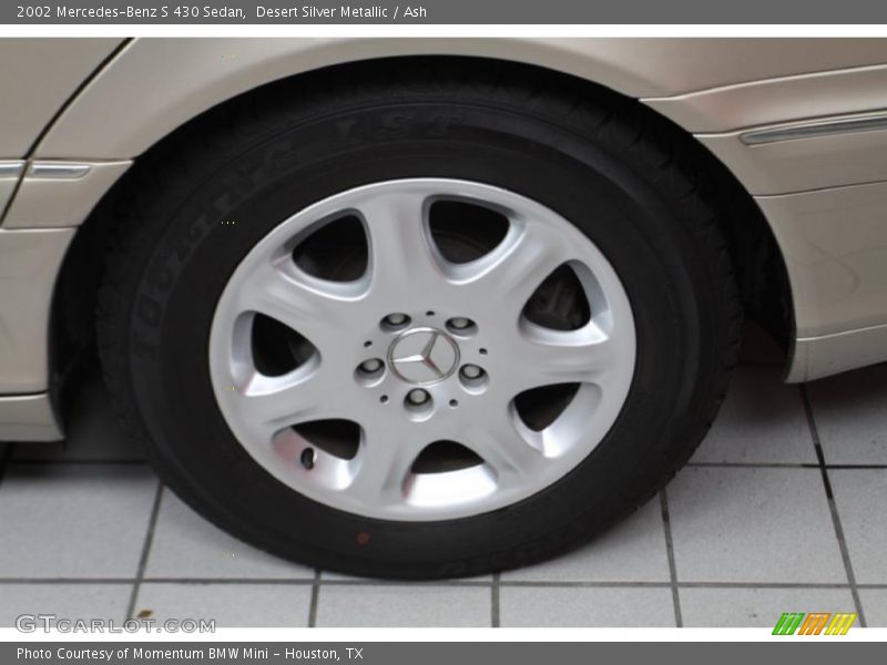 Desert Silver Metallic / Ash 2002 Mercedes-Benz S 430 Sedan