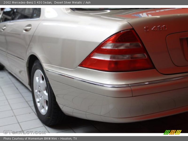 Desert Silver Metallic / Ash 2002 Mercedes-Benz S 430 Sedan