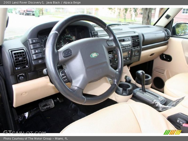 Java Black / Alpaca Beige 2003 Land Rover Discovery S
