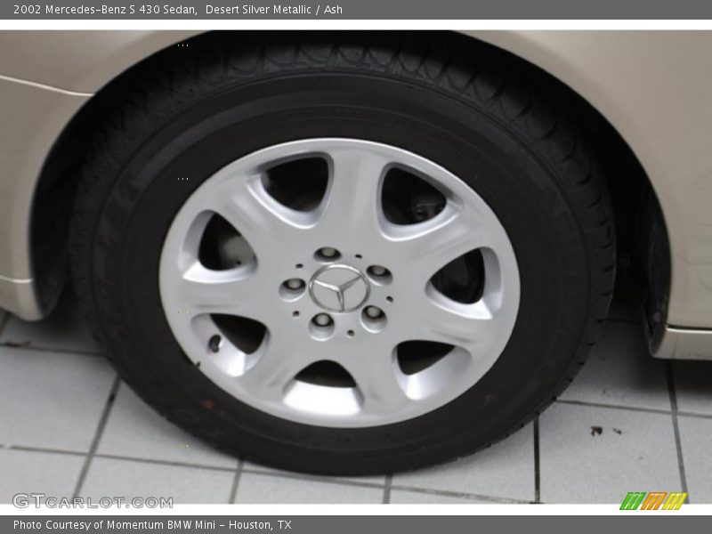 Desert Silver Metallic / Ash 2002 Mercedes-Benz S 430 Sedan