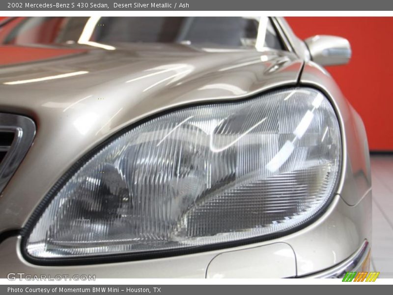 Desert Silver Metallic / Ash 2002 Mercedes-Benz S 430 Sedan
