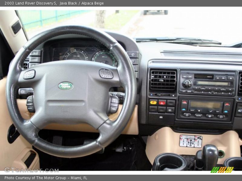 Java Black / Alpaca Beige 2003 Land Rover Discovery S