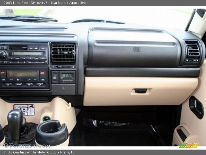 Java Black / Alpaca Beige 2003 Land Rover Discovery S