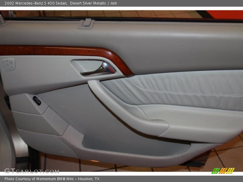 Desert Silver Metallic / Ash 2002 Mercedes-Benz S 430 Sedan
