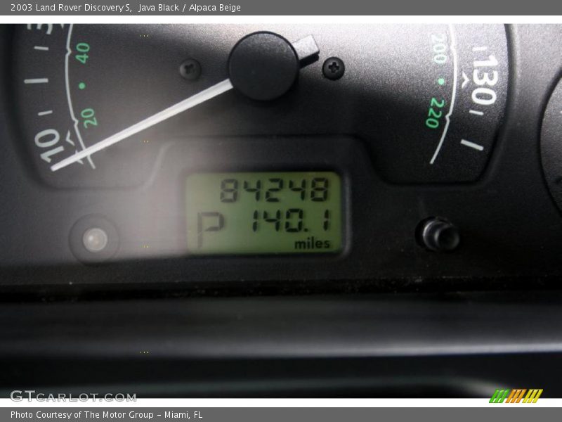 Java Black / Alpaca Beige 2003 Land Rover Discovery S