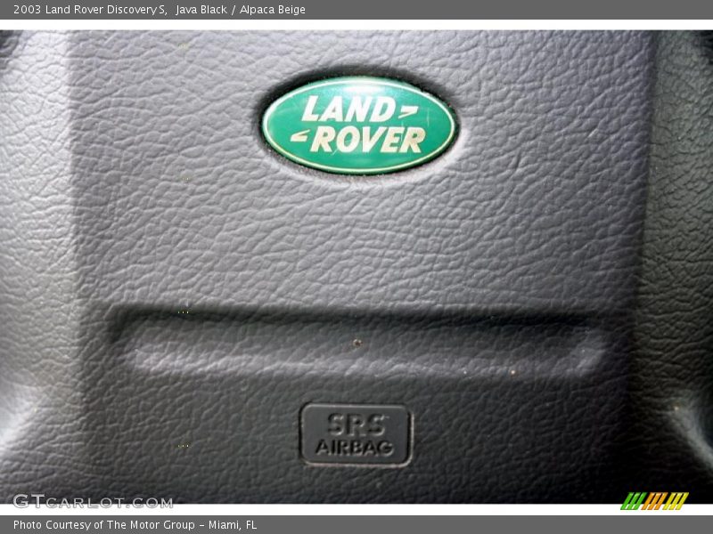 Java Black / Alpaca Beige 2003 Land Rover Discovery S