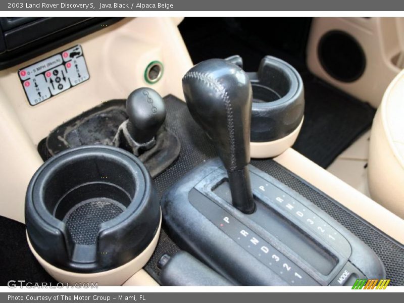 Java Black / Alpaca Beige 2003 Land Rover Discovery S