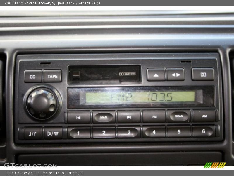 Java Black / Alpaca Beige 2003 Land Rover Discovery S