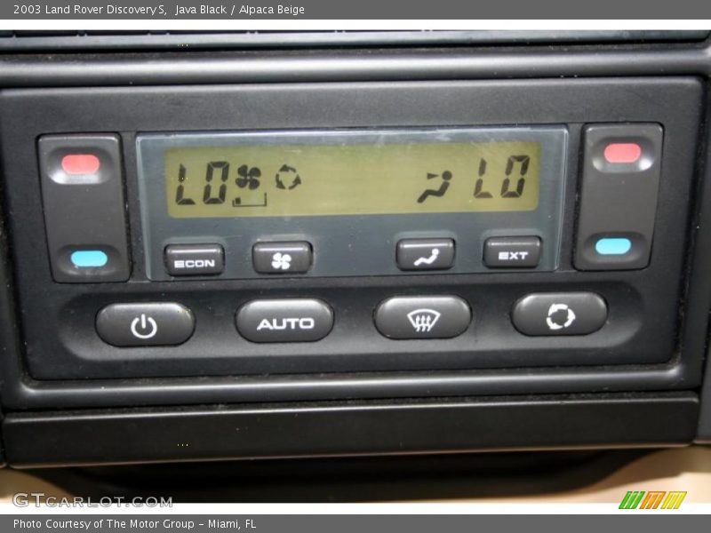 Java Black / Alpaca Beige 2003 Land Rover Discovery S