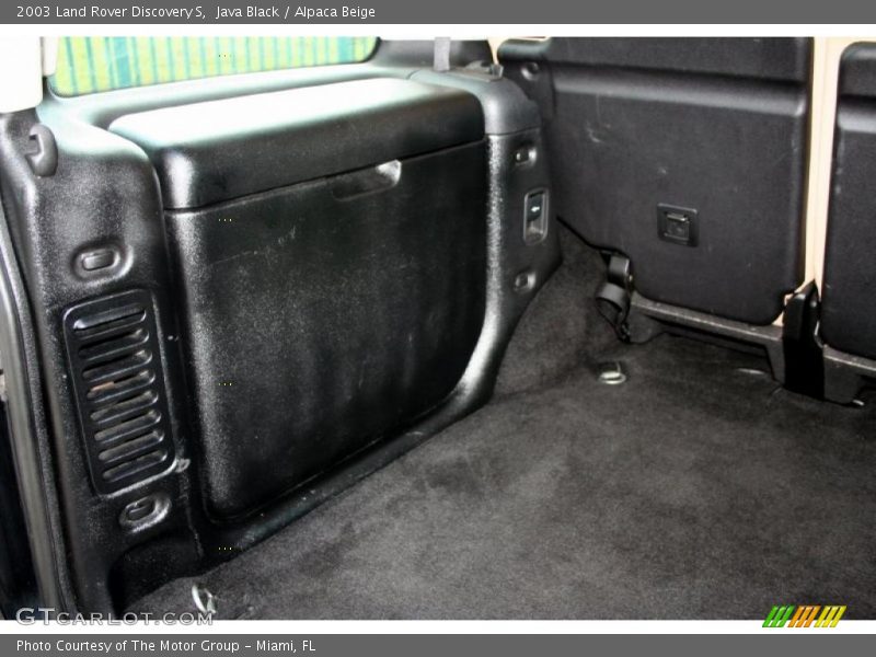 Java Black / Alpaca Beige 2003 Land Rover Discovery S