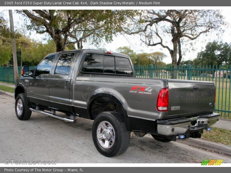 Dark Shadow Grey Metallic / Medium Flint 2005 Ford F350 Super Duty Lariat Crew Cab 4x4