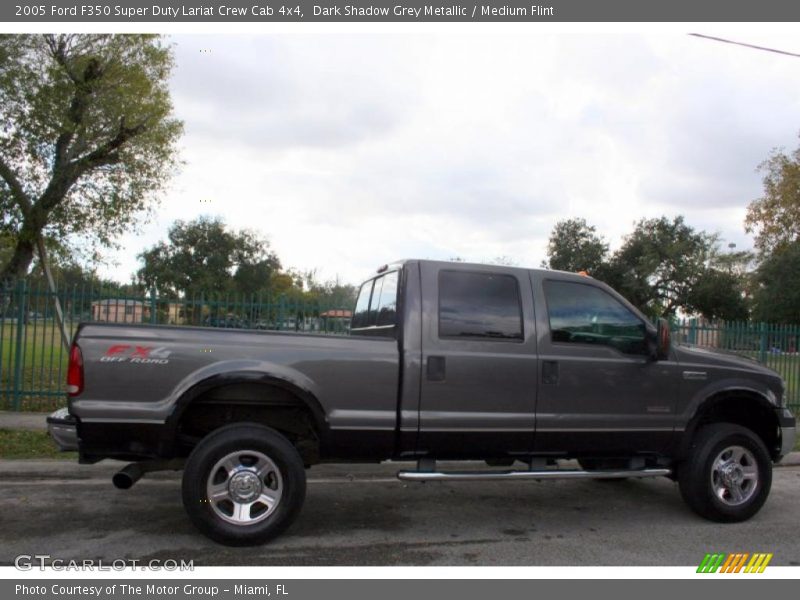 Dark Shadow Grey Metallic / Medium Flint 2005 Ford F350 Super Duty Lariat Crew Cab 4x4