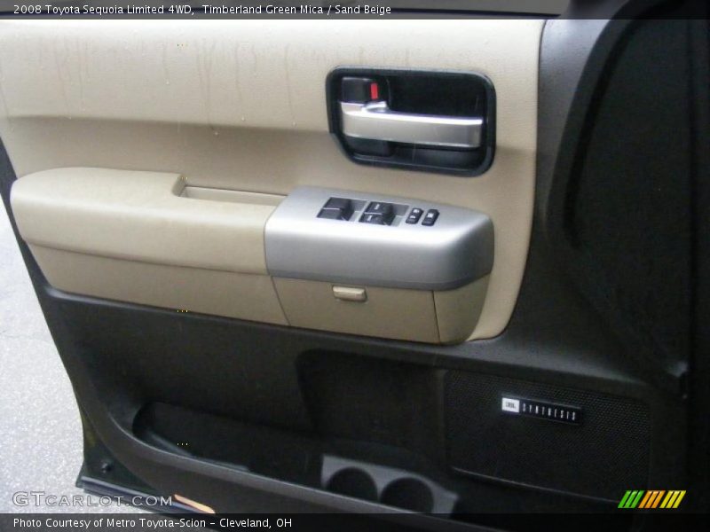 Timberland Green Mica / Sand Beige 2008 Toyota Sequoia Limited 4WD