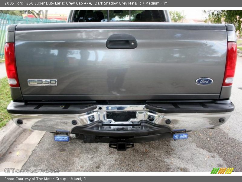 Dark Shadow Grey Metallic / Medium Flint 2005 Ford F350 Super Duty Lariat Crew Cab 4x4