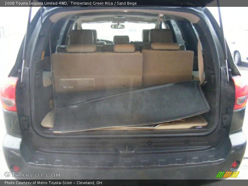 Timberland Green Mica / Sand Beige 2008 Toyota Sequoia Limited 4WD