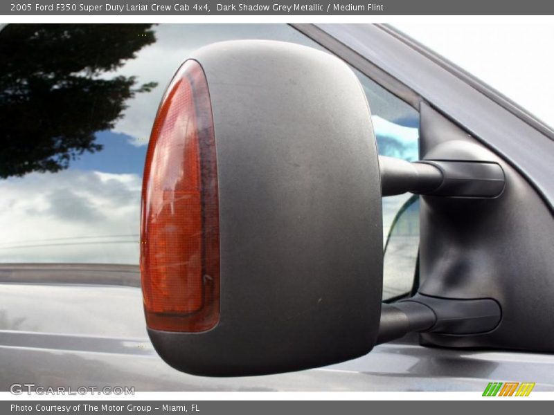 Dark Shadow Grey Metallic / Medium Flint 2005 Ford F350 Super Duty Lariat Crew Cab 4x4