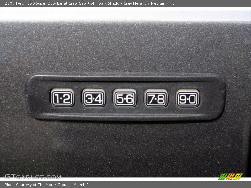 Dark Shadow Grey Metallic / Medium Flint 2005 Ford F350 Super Duty Lariat Crew Cab 4x4