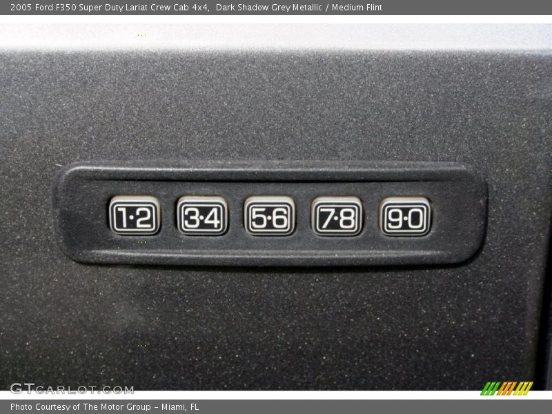 Dark Shadow Grey Metallic / Medium Flint 2005 Ford F350 Super Duty Lariat Crew Cab 4x4