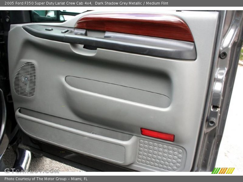 Dark Shadow Grey Metallic / Medium Flint 2005 Ford F350 Super Duty Lariat Crew Cab 4x4