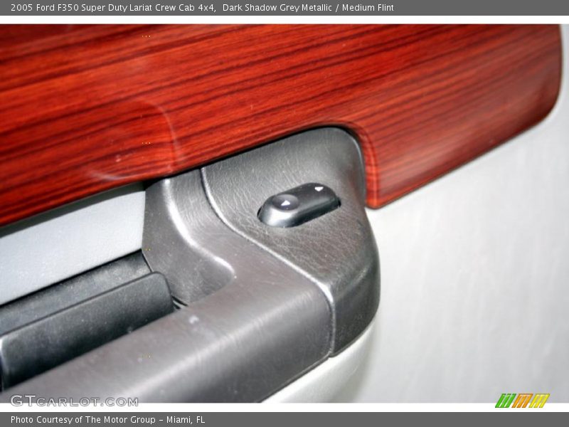 Dark Shadow Grey Metallic / Medium Flint 2005 Ford F350 Super Duty Lariat Crew Cab 4x4