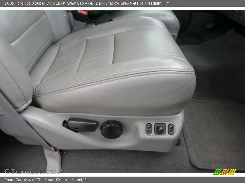 Dark Shadow Grey Metallic / Medium Flint 2005 Ford F350 Super Duty Lariat Crew Cab 4x4