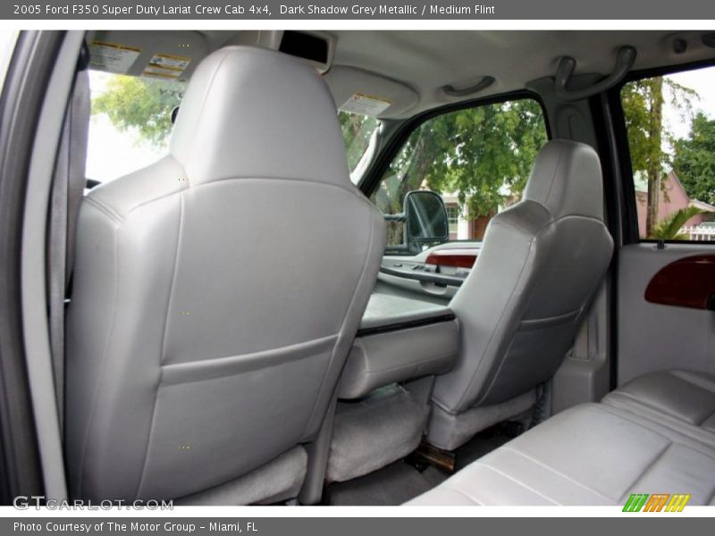 Dark Shadow Grey Metallic / Medium Flint 2005 Ford F350 Super Duty Lariat Crew Cab 4x4