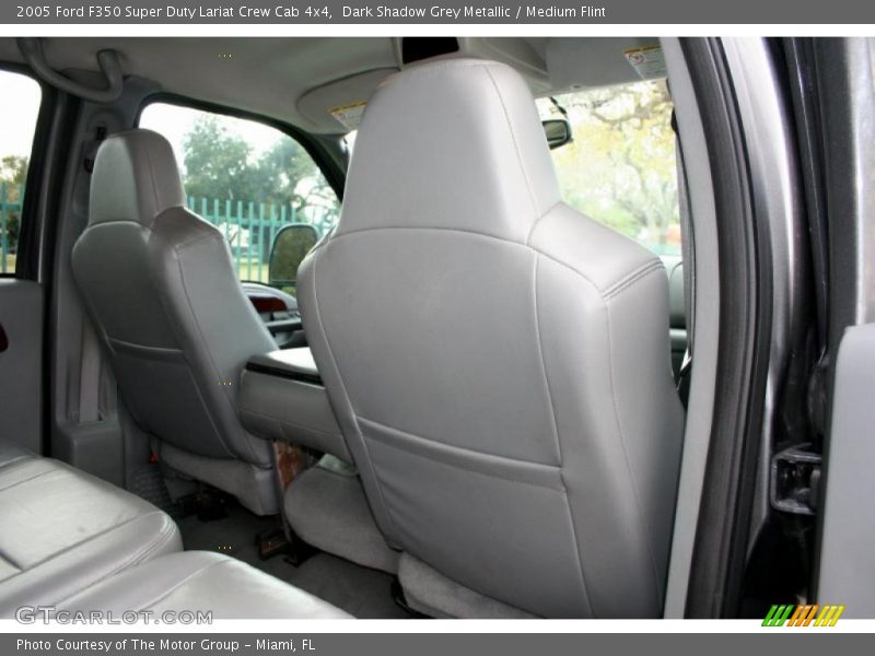 Dark Shadow Grey Metallic / Medium Flint 2005 Ford F350 Super Duty Lariat Crew Cab 4x4