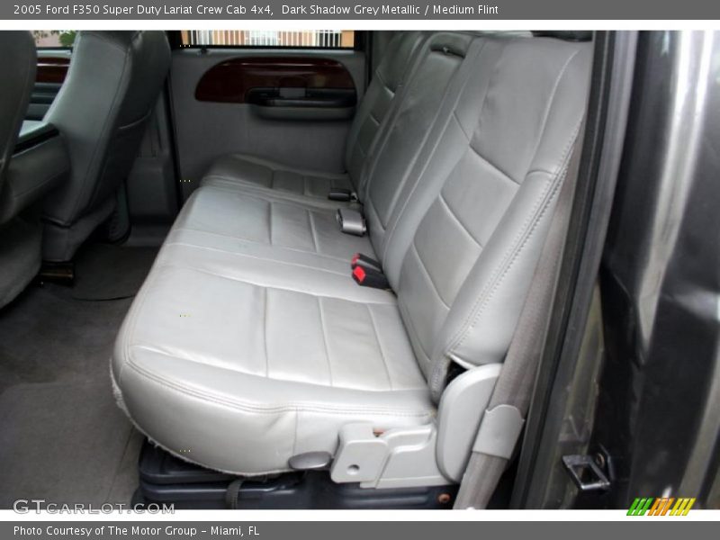 Dark Shadow Grey Metallic / Medium Flint 2005 Ford F350 Super Duty Lariat Crew Cab 4x4