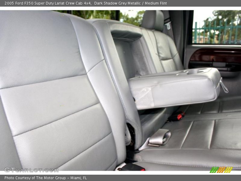 Dark Shadow Grey Metallic / Medium Flint 2005 Ford F350 Super Duty Lariat Crew Cab 4x4