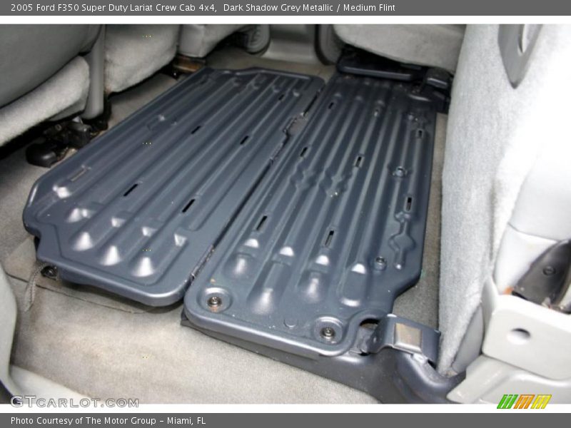 Dark Shadow Grey Metallic / Medium Flint 2005 Ford F350 Super Duty Lariat Crew Cab 4x4