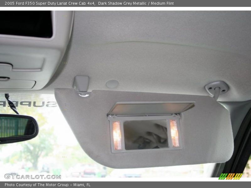 Dark Shadow Grey Metallic / Medium Flint 2005 Ford F350 Super Duty Lariat Crew Cab 4x4