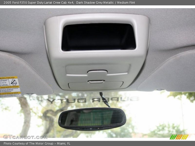 Dark Shadow Grey Metallic / Medium Flint 2005 Ford F350 Super Duty Lariat Crew Cab 4x4