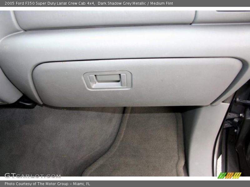 Dark Shadow Grey Metallic / Medium Flint 2005 Ford F350 Super Duty Lariat Crew Cab 4x4