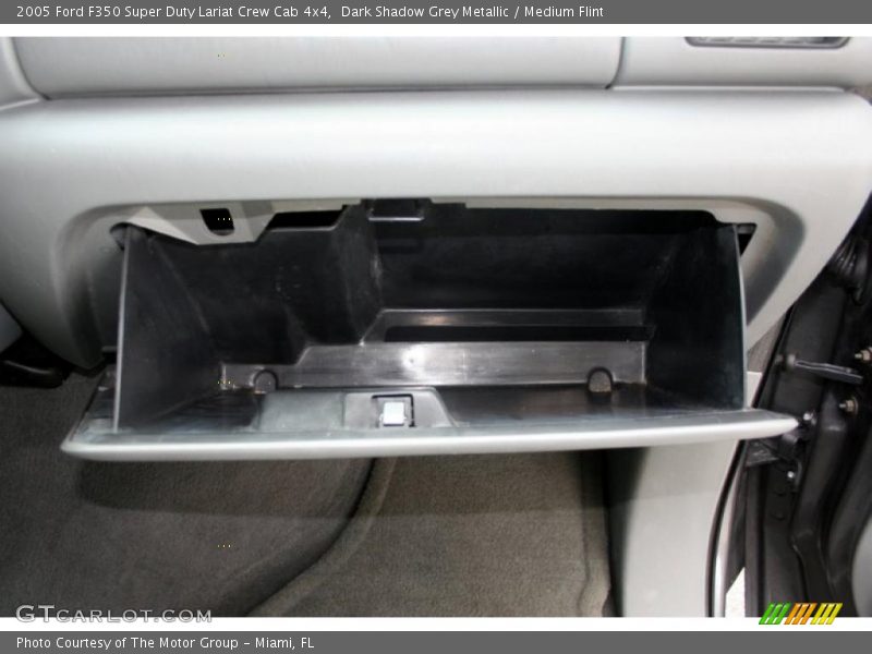 Dark Shadow Grey Metallic / Medium Flint 2005 Ford F350 Super Duty Lariat Crew Cab 4x4