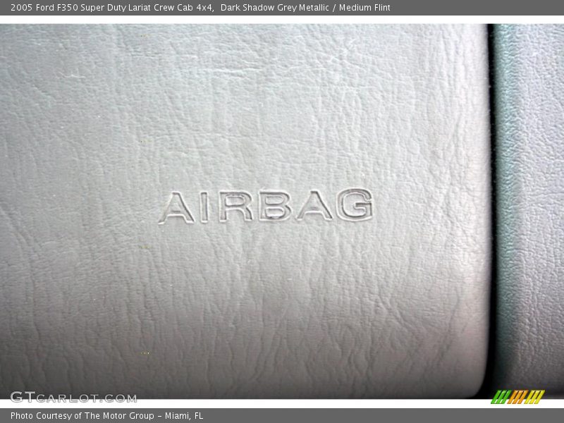 Dark Shadow Grey Metallic / Medium Flint 2005 Ford F350 Super Duty Lariat Crew Cab 4x4