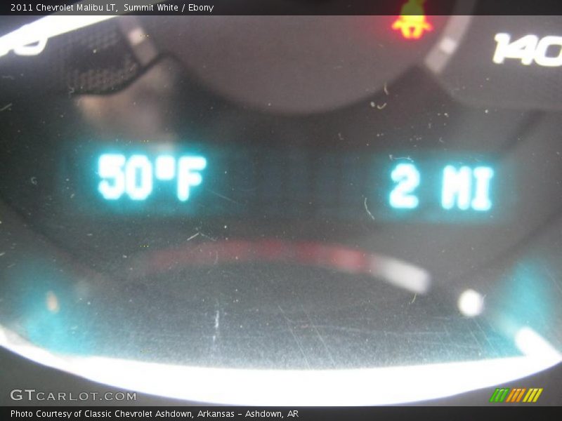 Summit White / Ebony 2011 Chevrolet Malibu LT