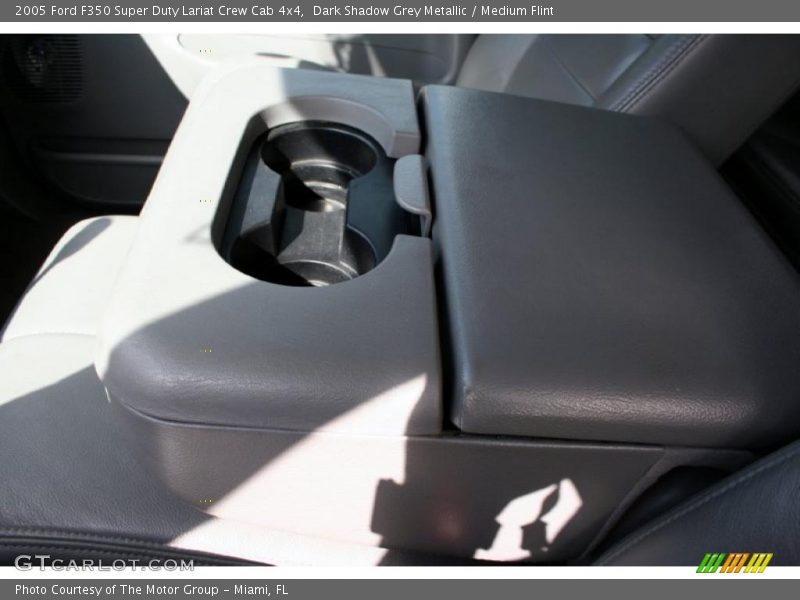 Dark Shadow Grey Metallic / Medium Flint 2005 Ford F350 Super Duty Lariat Crew Cab 4x4