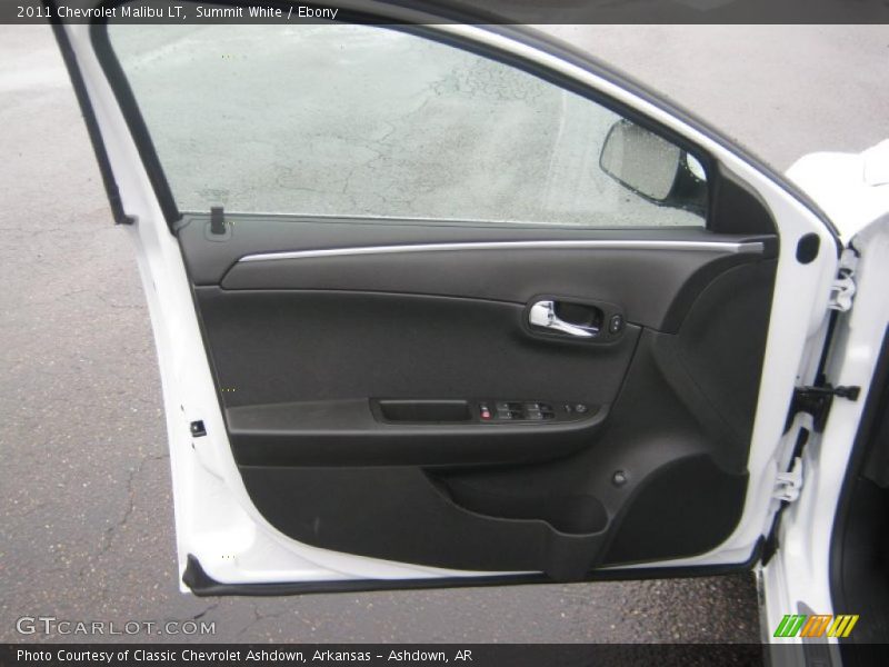Summit White / Ebony 2011 Chevrolet Malibu LT