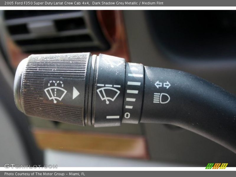 Dark Shadow Grey Metallic / Medium Flint 2005 Ford F350 Super Duty Lariat Crew Cab 4x4