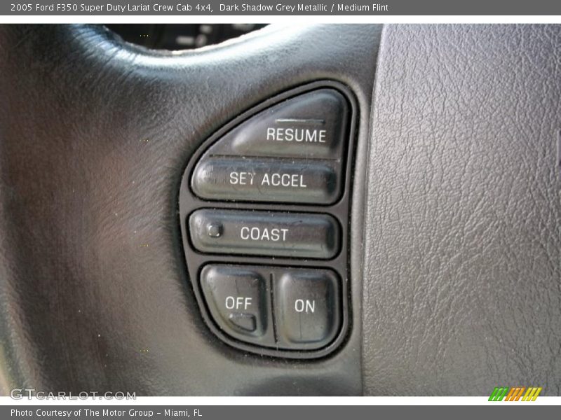 Dark Shadow Grey Metallic / Medium Flint 2005 Ford F350 Super Duty Lariat Crew Cab 4x4