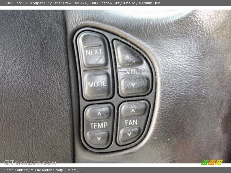 Dark Shadow Grey Metallic / Medium Flint 2005 Ford F350 Super Duty Lariat Crew Cab 4x4