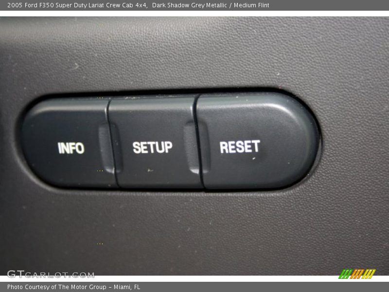 Dark Shadow Grey Metallic / Medium Flint 2005 Ford F350 Super Duty Lariat Crew Cab 4x4