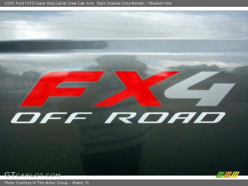 Dark Shadow Grey Metallic / Medium Flint 2005 Ford F350 Super Duty Lariat Crew Cab 4x4