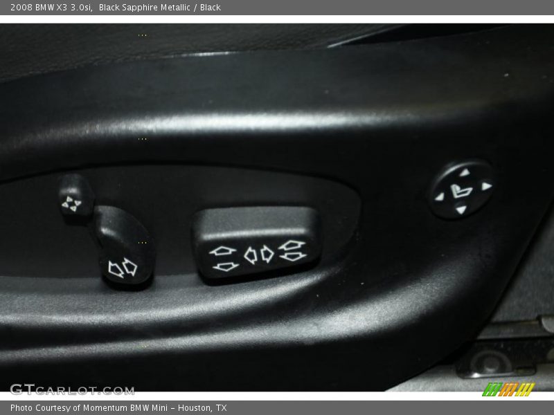 Controls of 2008 X3 3.0si