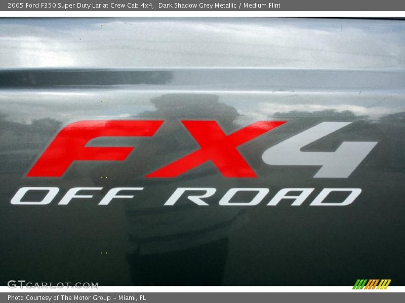 Dark Shadow Grey Metallic / Medium Flint 2005 Ford F350 Super Duty Lariat Crew Cab 4x4