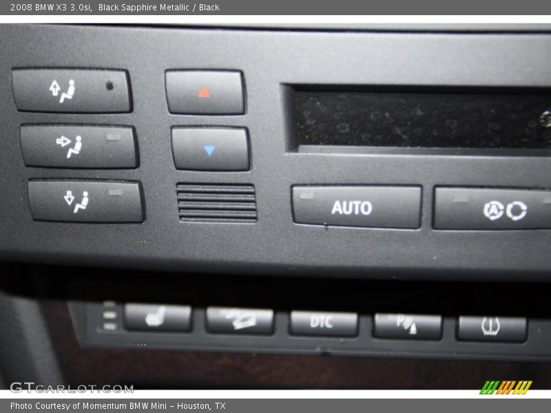 Controls of 2008 X3 3.0si
