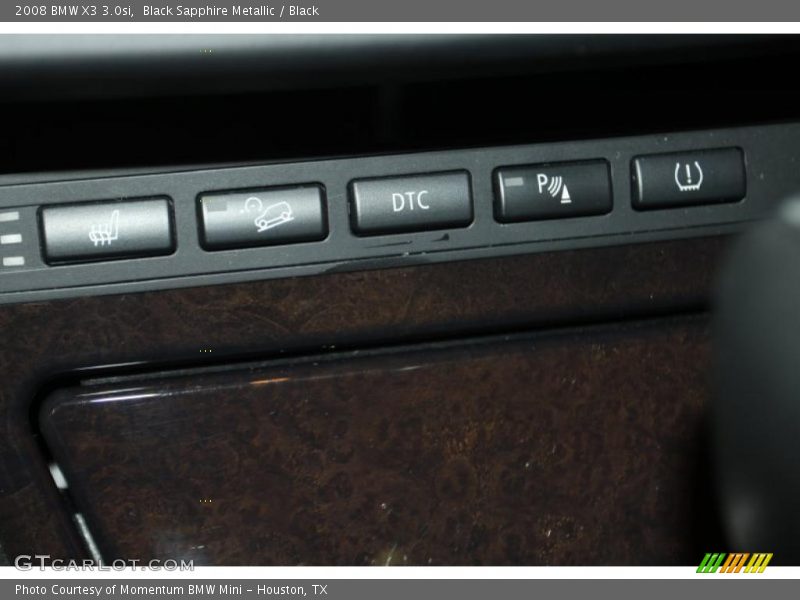 Controls of 2008 X3 3.0si